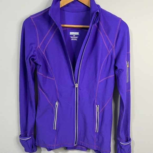 Kirkland Signature Women's Violet Front Zipper Performance Utility Jacket Size S - Picture 8 of 13